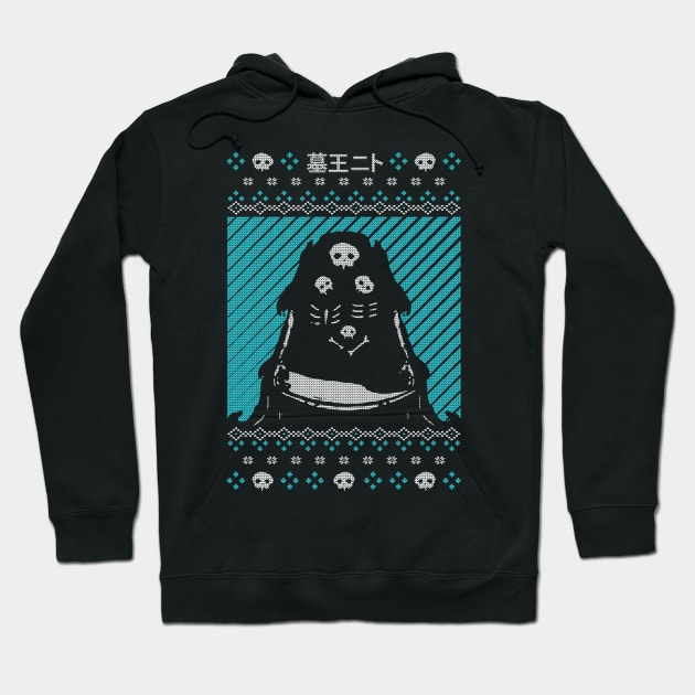 Dead Matter & Bones Christmas Hoodie by Alundrart